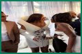 Nigerian singer, Tems spotted at the star-studded Roc Nation pre-grammy brunch with Jay-Z and Beyonce (video)